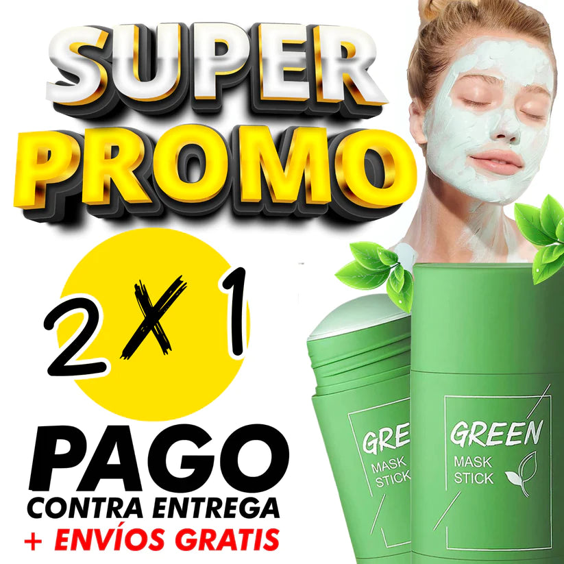 GREEN MASK MASCARILLA DE TE VERDE 2X1